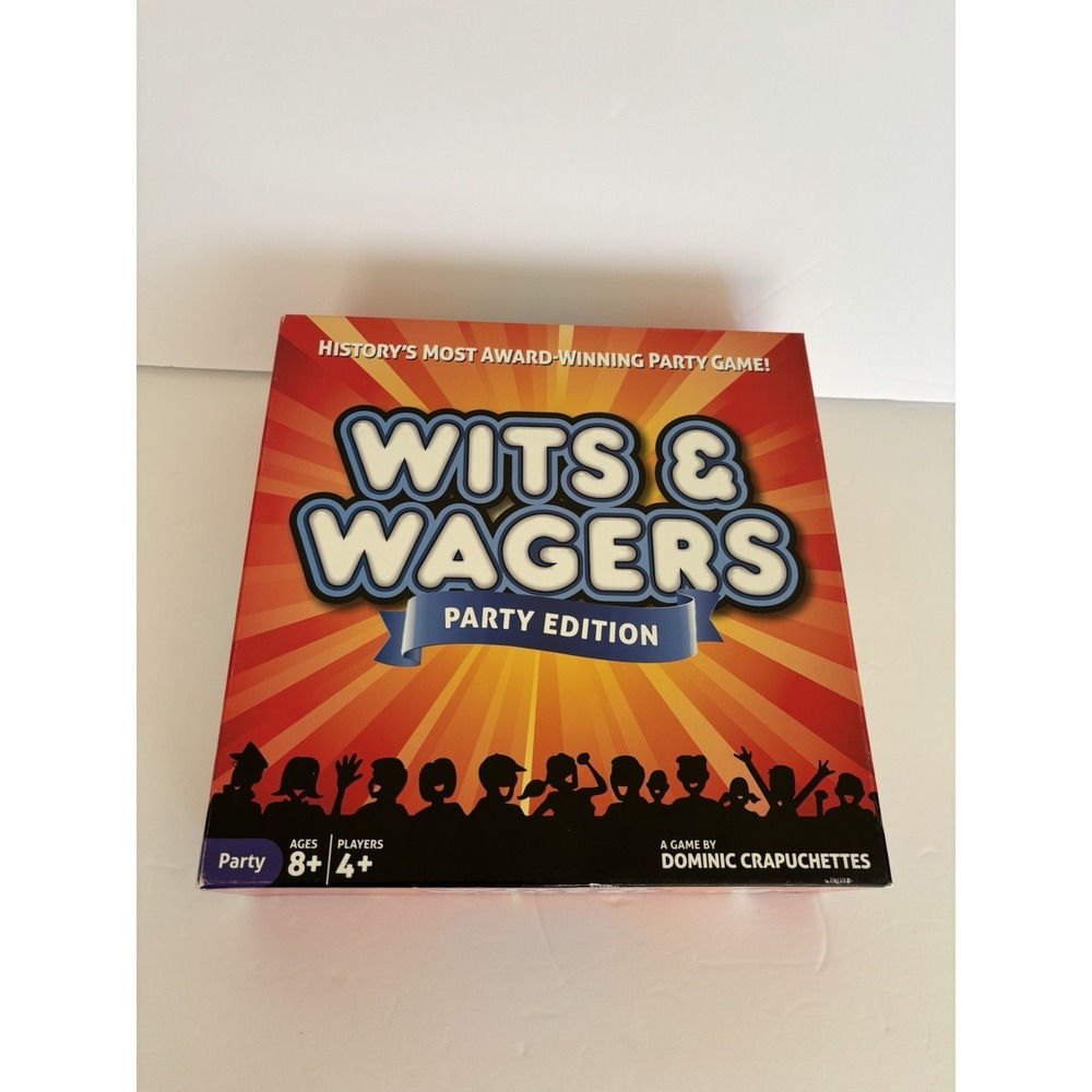 Wits and Wagers Party Edition Board Game North Star Games 2018 New Open Box